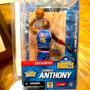 Like New In Box ! Carmelo Anthony McFarlane Toys February 2005 Exclusive
